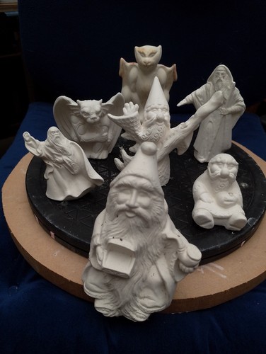 Unpainted ceramic bisque - bisque,