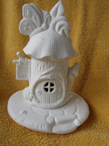 Unpainted ceramic bisque - unpainted,