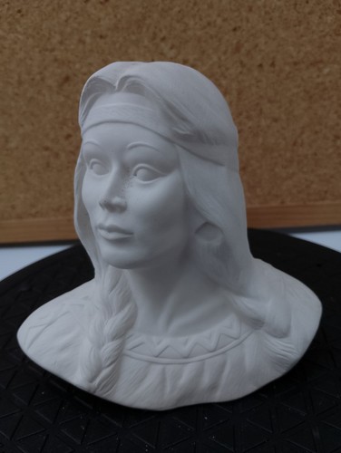 Unpainted ceramic bisque - unpainted,