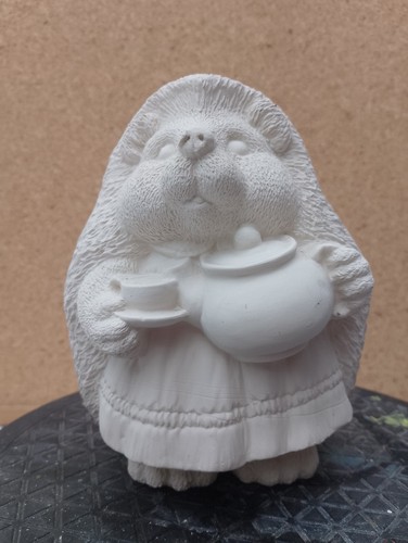 Unpainted ceramic bisque mrs - ceramic,