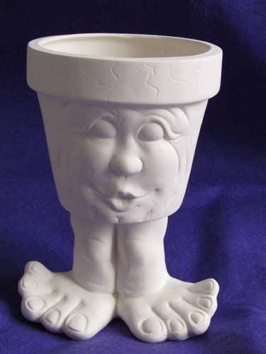 Unpainted ceramic bisque 9 - ceramic, 9"