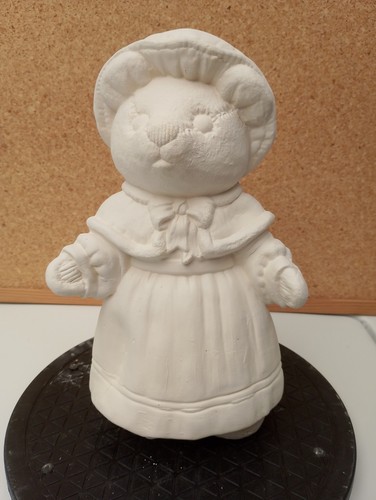 Unpainted ceramic bisque mrs - -,