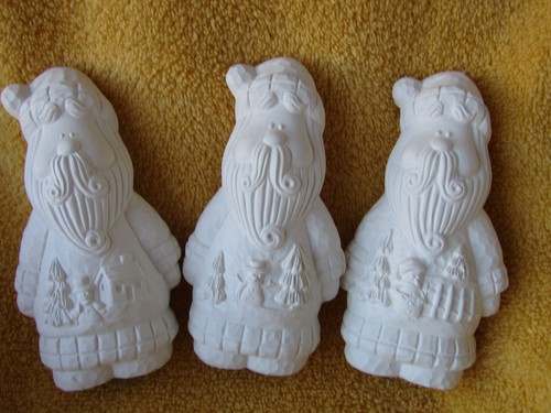 Unpainted ceramic bisque 3 - , x