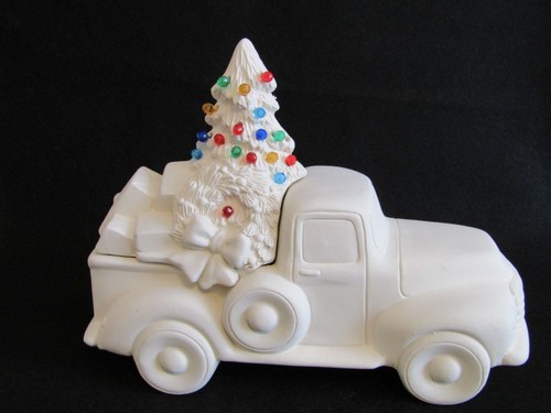 Unpainted ceramic bisque - unpainted, bisque-