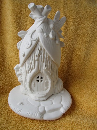 Unpainted ceramic bisque - unpainted, bisque-