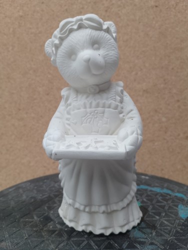 Unpainted ceramic bisque mrs - unpainted,