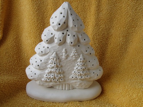 Unpainted ceramic bisque - unpainted,