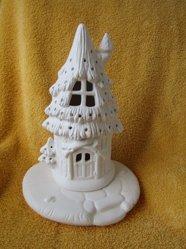 Unpainted ceramic bisque - unpainted, bisque-